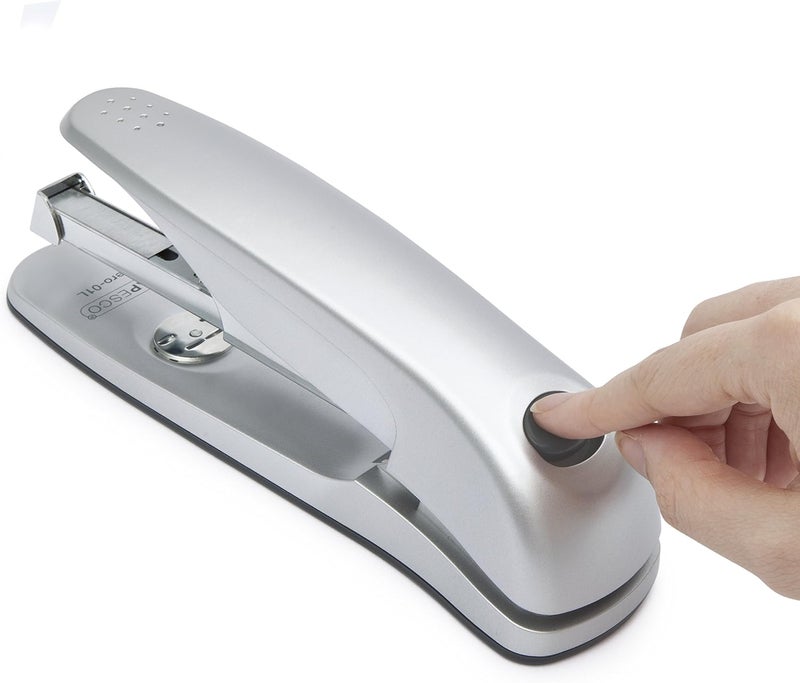RAPESCO 0377 Zero-01L Full Strip Stapler, 50 Sheet Capacity, Silver General purpose design - Image 3