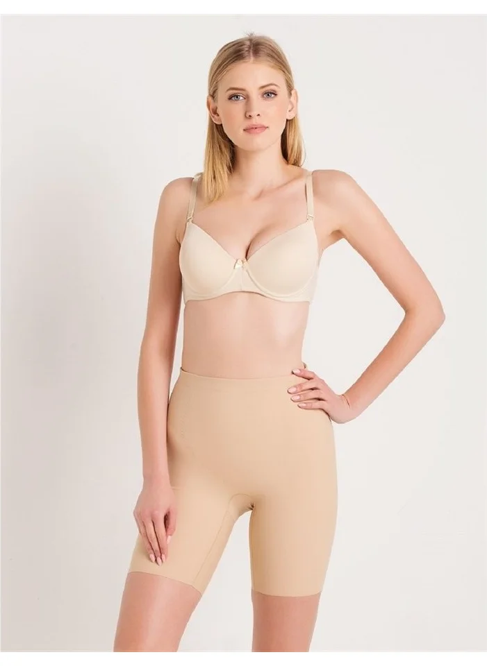ماجيك فورم 3045 Thin Sponge Plain Fabric Bra - Nude