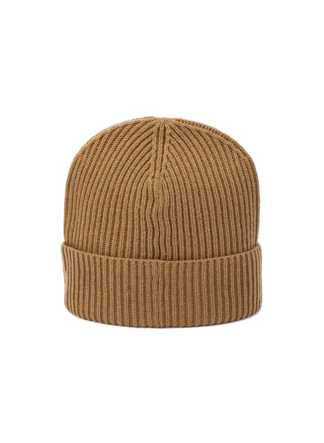 Allsaints Women's Heart Logo Beanie, 100% Wool Blend, Warm & Cozy Winter Knit Hat for Cold Weather - Image 3