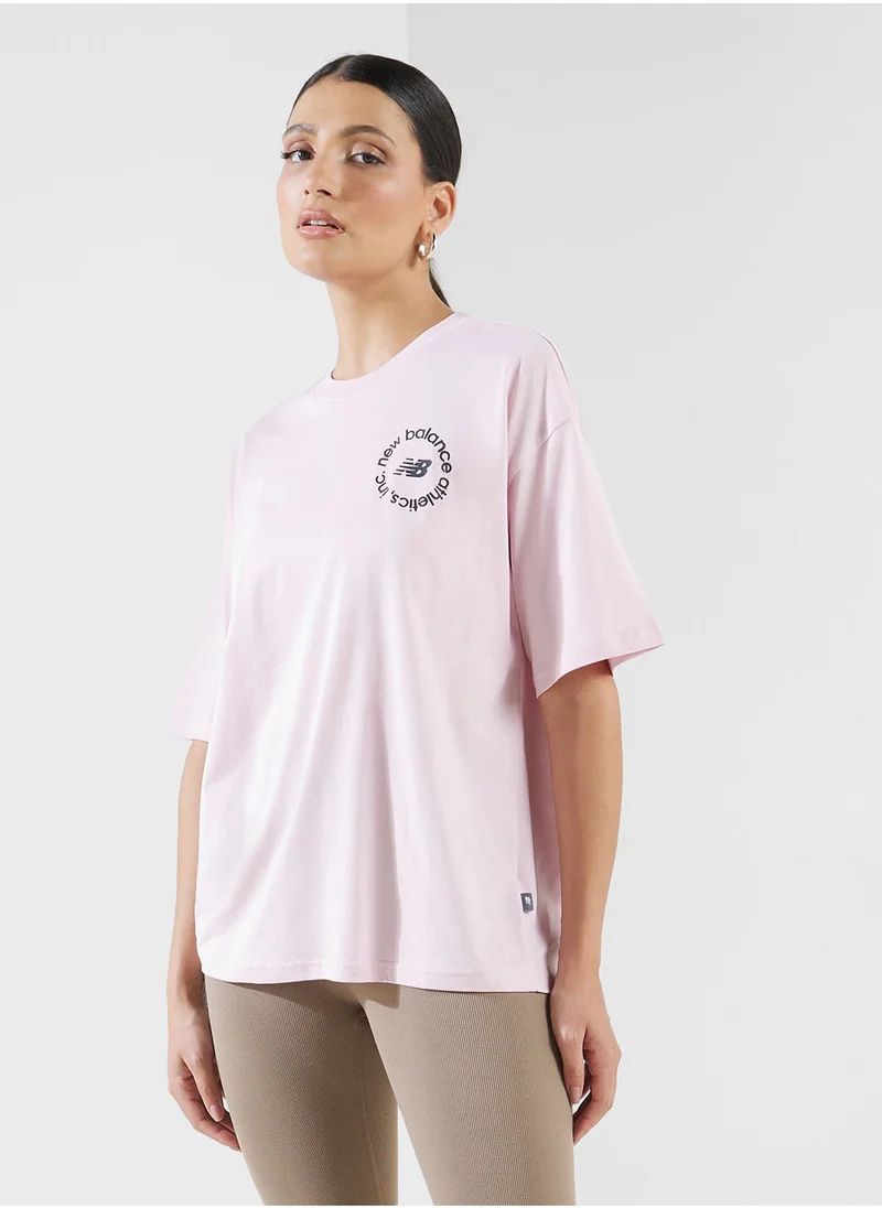 New Balance Stacked Logo T-Shirt