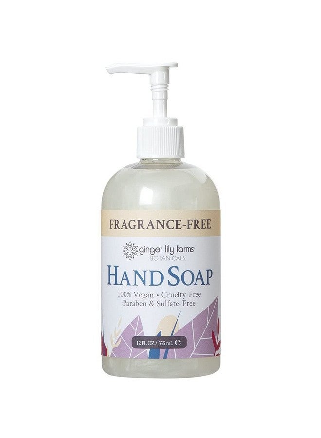 ginger lily farms Botanicals Allpurpose Liquid Hand Soap 100% Vegan & Crueltyfree Fragrancefree 12 Fl Oz - Image 1