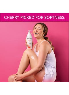 Jergens Jergens Original Scent Dry Skin Lotion, Body and Hand Moisturizer for Long Lasting Skin Hydration, with HYDRALUCENCE blend and Cherry Almond Essence, 32 Ounce  - Image 2