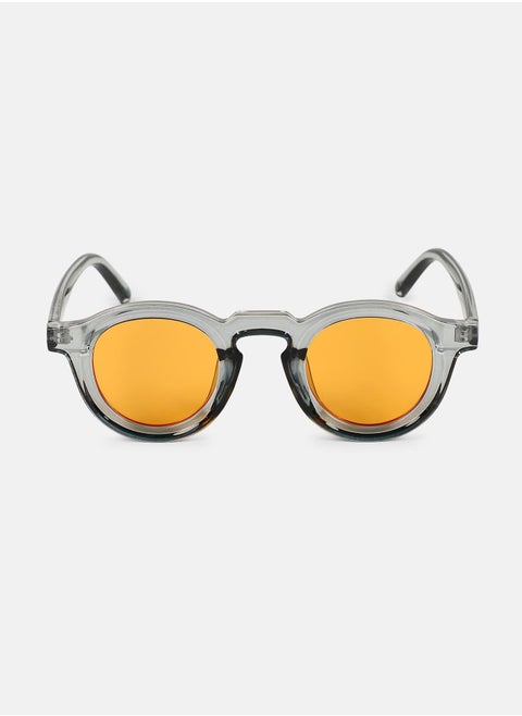Polarized Full Rim Round Sunglasses For Women