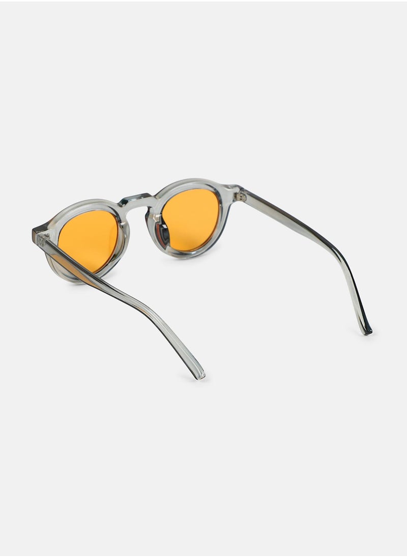 Polarized Full Rim Round Sunglasses For Women