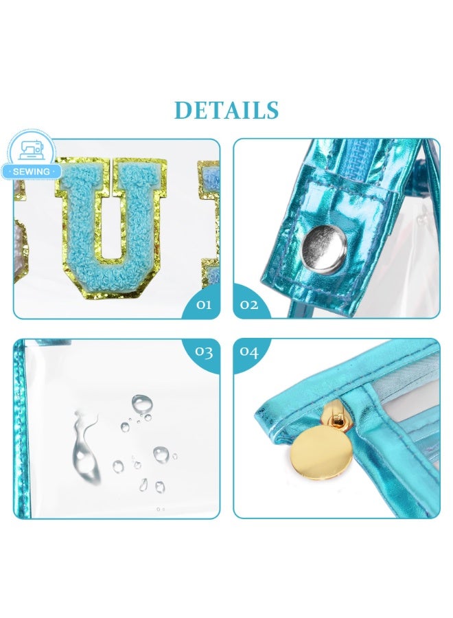 Waterproof Clear Sunscreen Storage Bag Portable Transparent Makeup And Toiletry Pouch, Practical Summer Essential Accessory For Women And Teen Girls Ideal For Beach Pool Vacation Outdoor Travel And Holiday Gift Selection - Image 3
