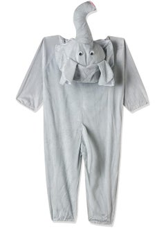 Brain Giggles Brain Giggles Elephant Animal Plush Costume Design Carnival Party Jumpsuit for Kids Boys and Girls Large  - Image 2