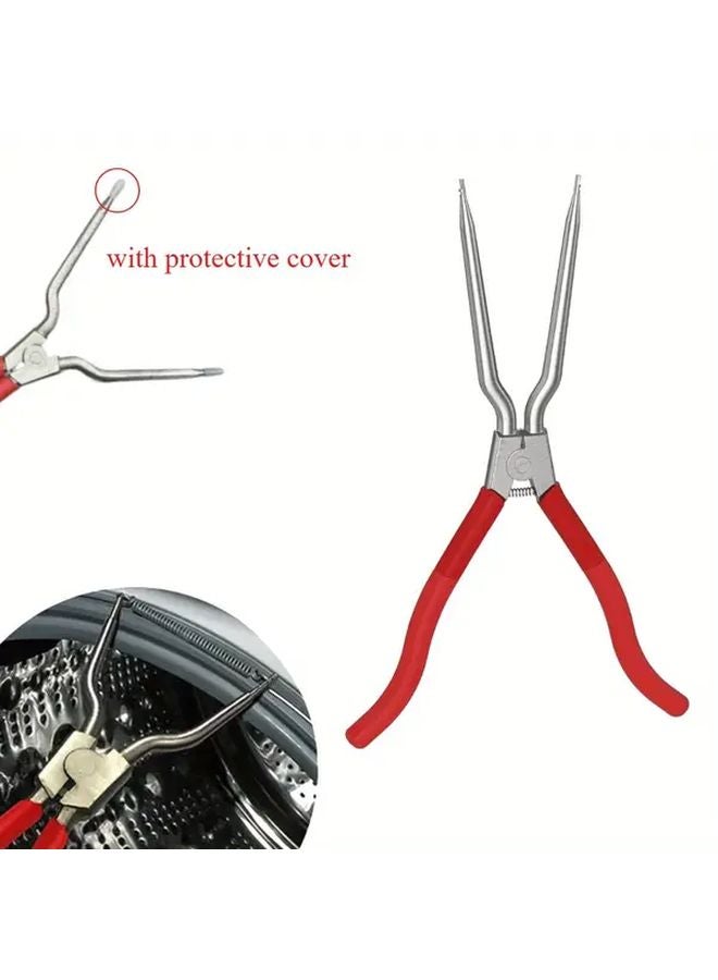 أداة تمديد زنبرك غسالة ثقيلة باللون الأحمر متوافقة مع معظم موديلات سامسونج وإل جي - Image 1