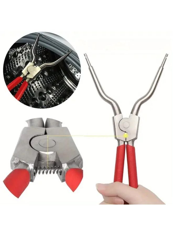 أداة تمديد زنبرك غسالة ثقيلة باللون الأحمر متوافقة مع معظم موديلات سامسونج وإل جي - Image 5