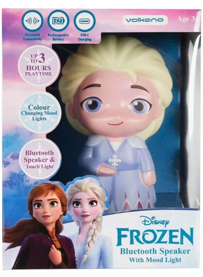 SMD Disney Frozen Bluetooth Speaker with Mood Light | Portable Bluetooth speaker with Frozen theme, mood lighting, clear audio output, and compact design for everyday use - Image 4