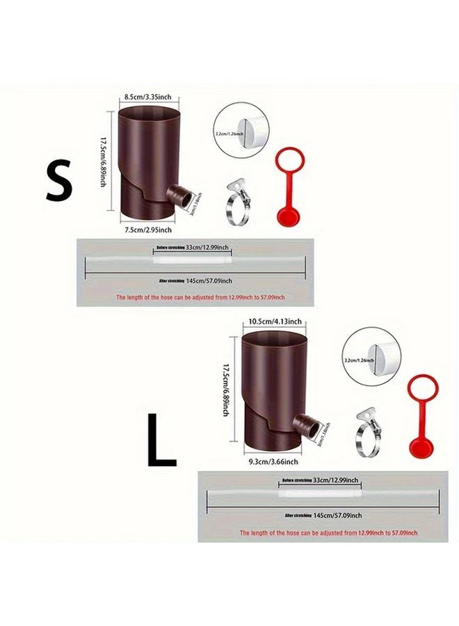 ملحق تحويل تصريف مياه الأمطار السوداء لجمع نظام تصريف أنابيب الحجم S - Image 4
