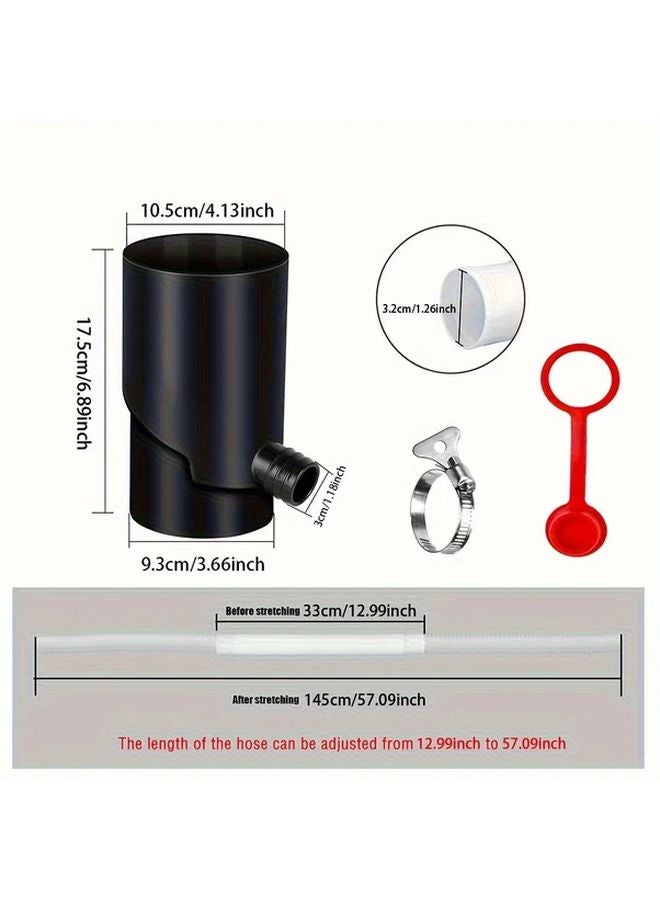 ملحق تحويل تصريف مياه الأمطار السوداء لجمع نظام تصريف أنابيب الحجم S - Image 1