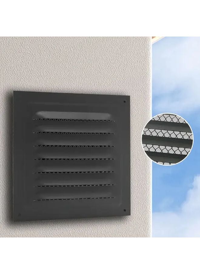 لوحة فتحة التهوية السوداء 300x300 تصميم مثقب مقاوم للمطر لصندوق الكهرباء الهيكلي - Image 2