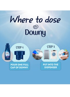 Downy Valley Dew, Fabric Conditioner For More Softness ALL IN ONE  - Image 4