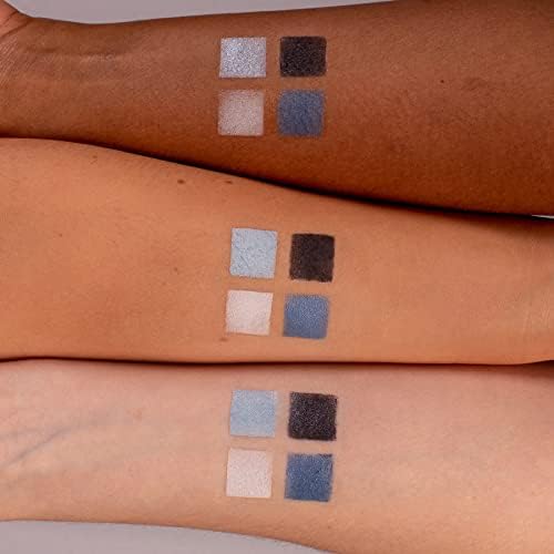 Benecos Benecos Natural Cosmetics Quattro Eyeshadow Palette vegan true blue  - Image 4