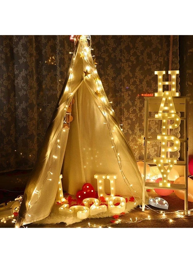 fizzytech Plastic Led Bulbs String Led Lights for Home Decoration for Diwali Flameless & Smokeless Led Lights, Lights of Home Decoration(Warm White 5 Meter 50 Led) - Image 2