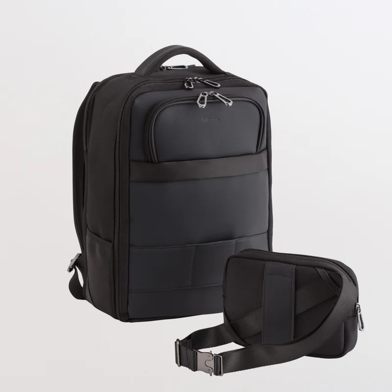 CARPISA  Backpack Oneway Go Black  | Best Price UAE