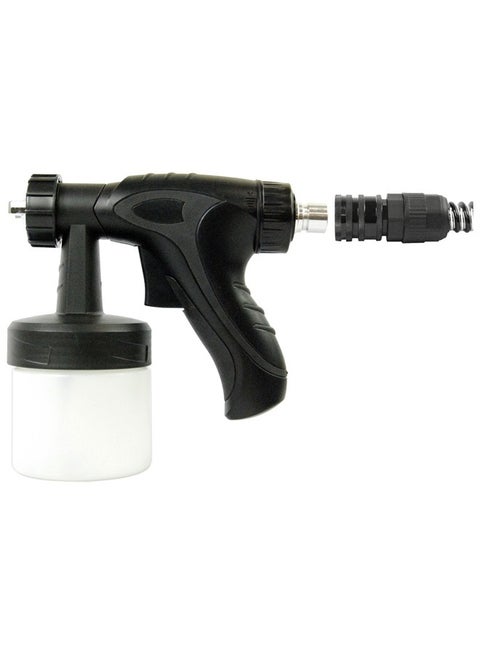 G12-QC Professional HVLP Precision Spray Tanning Application Gun with Standard Turbine Sprayer Hose Size (QC) Quick-Release Coupler Connector - Spray Sunless DHA Solutions - 14 oz. Cup