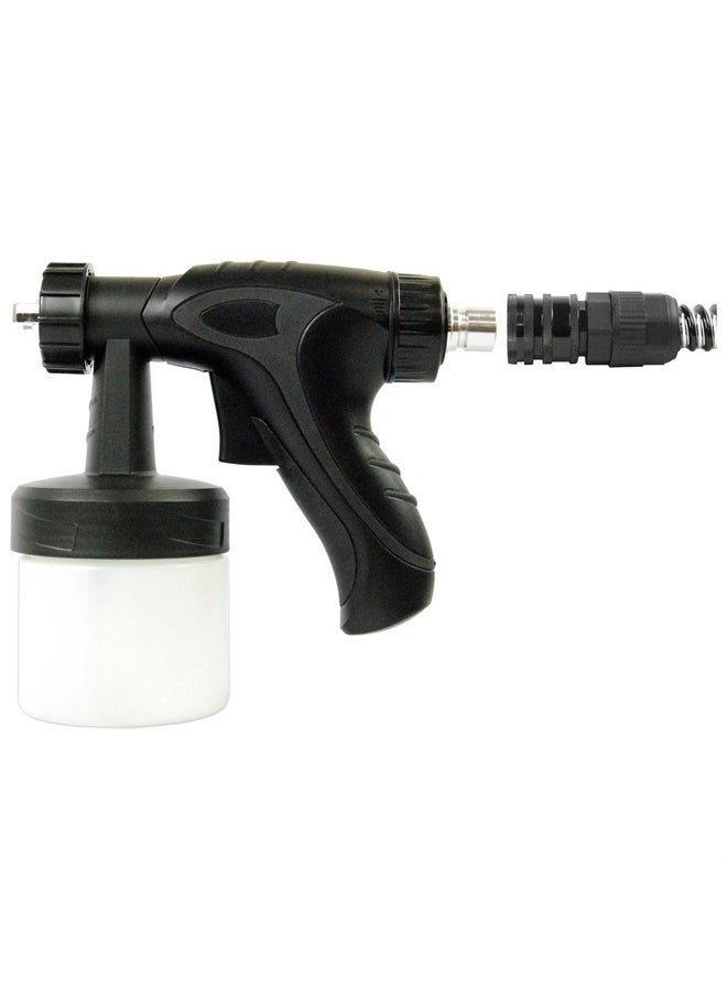 G12-QC Professional HVLP Precision Spray Tanning Application Gun with Standard Turbine Sprayer Hose Size (QC) Quick-Release Coupler Connector - Spray Sunless DHA Solutions - 14 oz. Cup