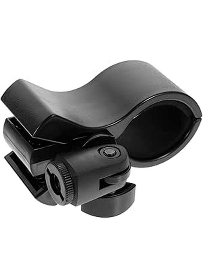 Universal Microphone Clip Holder Spring Clamp For Cordless Mic KTV Stage Black - Image 1