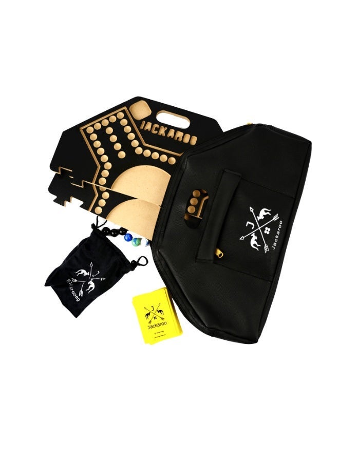 جاكارو لعبة  ميني جاكارو لوحية لعدد 4 لاعبين 38 * 38 سم من كانجارو ايجيبت - Image 2