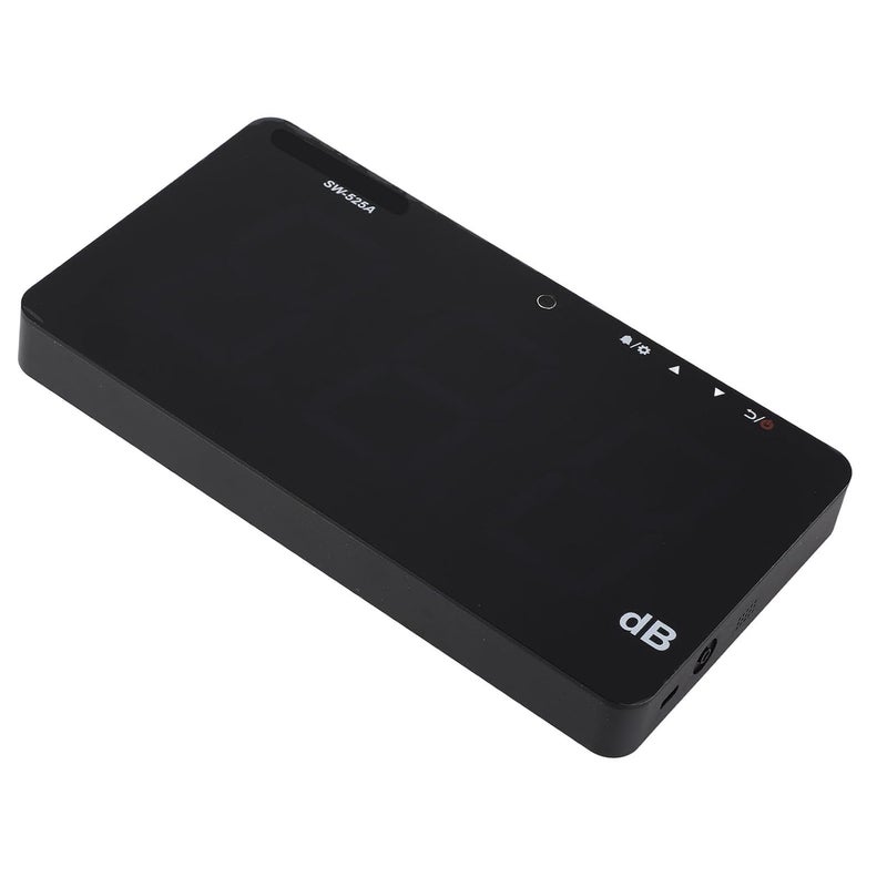 Digital Sound Level Meter 30 130dB With LCD Display Alarm Clock Wall Mounted - Image 5