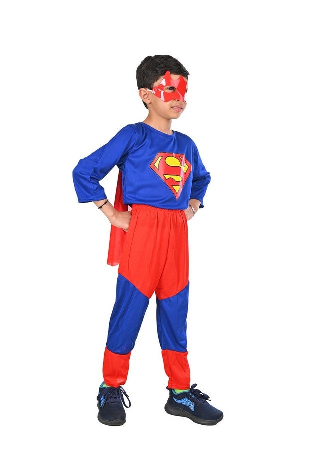 بوك ماي كوستيوم زي تنكري للأطفال من BookMyCostume مصنوع من البوليستر لشخصية الرجل الخارق - مقاس قياسي من 4 إلى 5 سنوات - Image 2