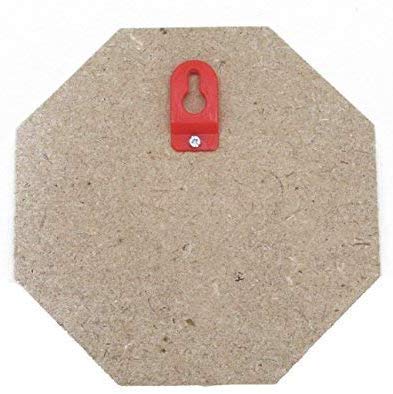 Homenique Wooden Feng Shui Vastu Bagua Pakua Convex Mirror Deflect Negativity and Door Protection 11 Inch - Image 2