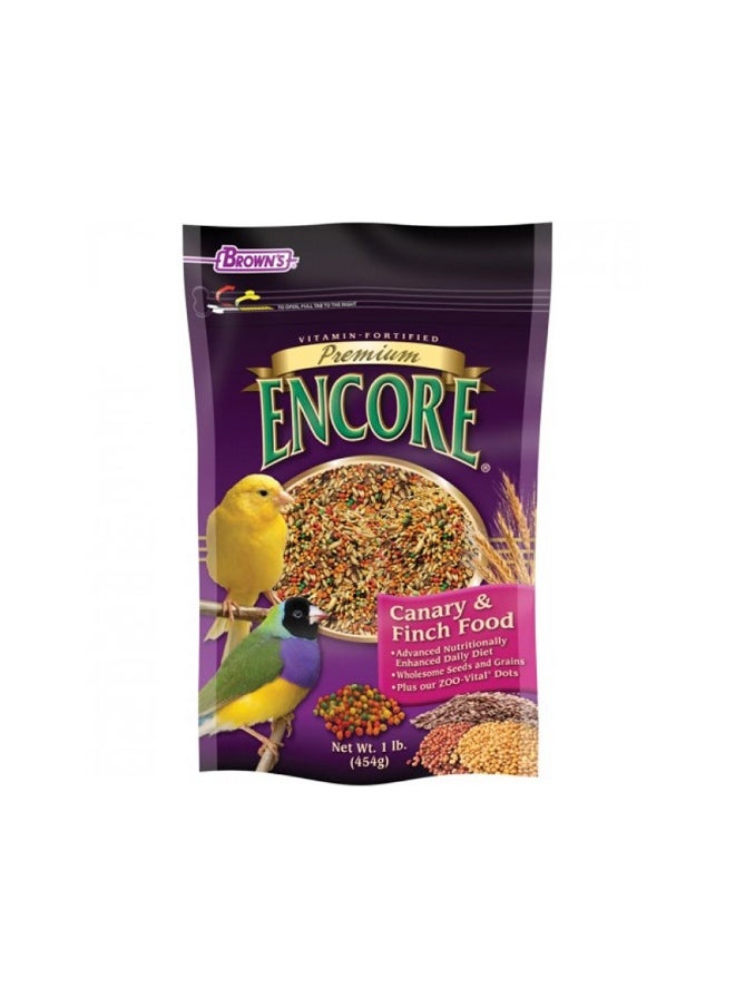 BrOwns Brown's Encore Premium Canary & Finch Food - 1lb 