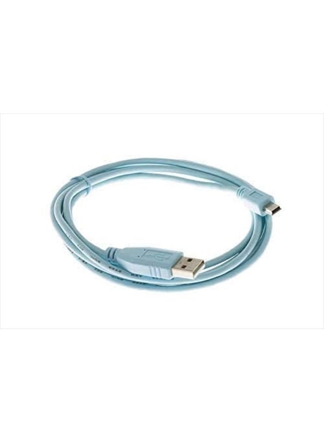 Cisco Console Cable 6 ft with USB Type A to Mini-B CAB-Console-USB=