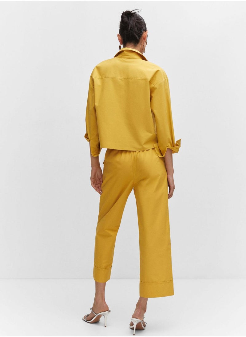 MANGO - High Waist Pants - Image 1