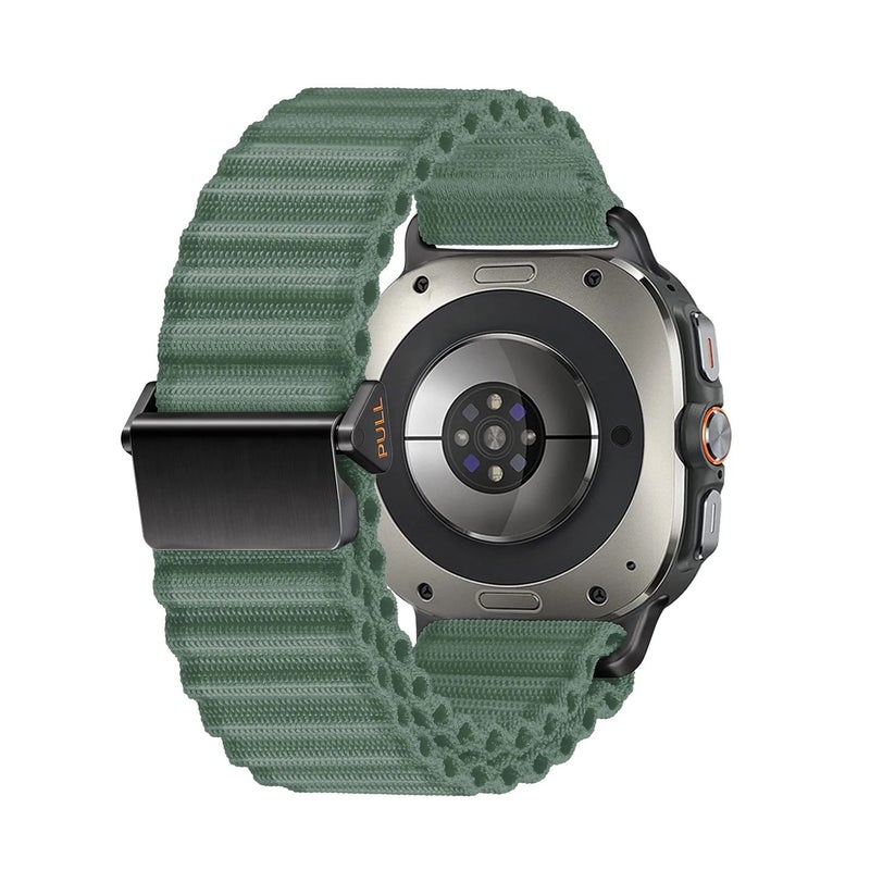 Bluejw 25mm Cross Country Sport Ocean Woven Nylon Watch Strap - Replacement Band with Secure Lock for Same Model Watches - Image 4