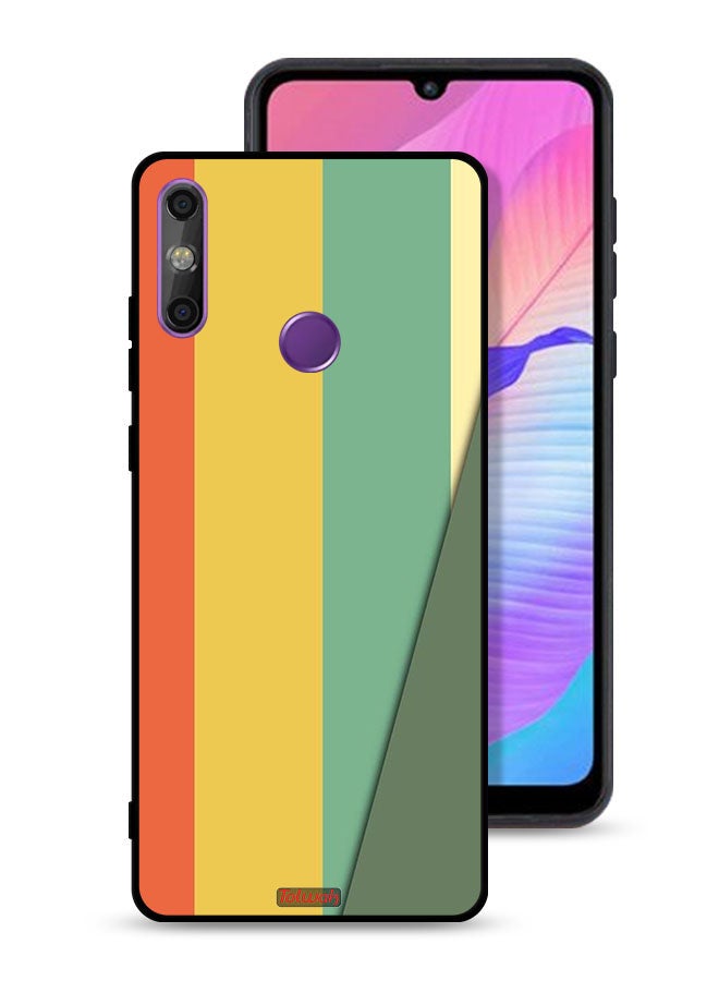 Tolwak Huawei Enjoy 20e Protective Case Cover Simple Pattern - Image 1