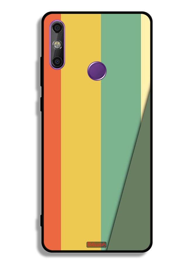 Tolwak Huawei Enjoy 20e Protective Case Cover Simple Pattern - Image 2