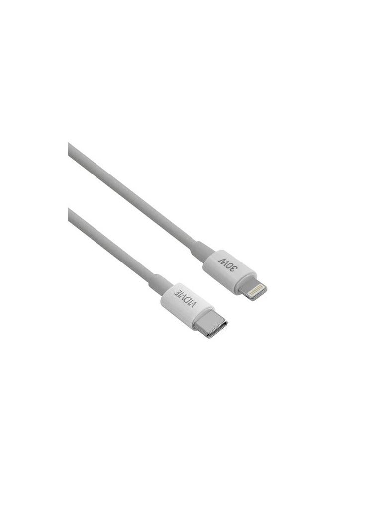 Vidvie Type-C to Lightning charger cable for data transfer and charging from Vidvie - Image 3