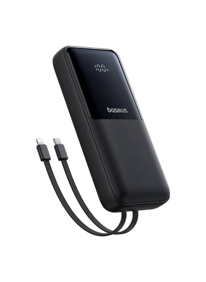 بيسوس بطارية متنقلة بقوة 22.5 واط سعه 10000 ملي امبير 10000 mAh أسود - Image 1
