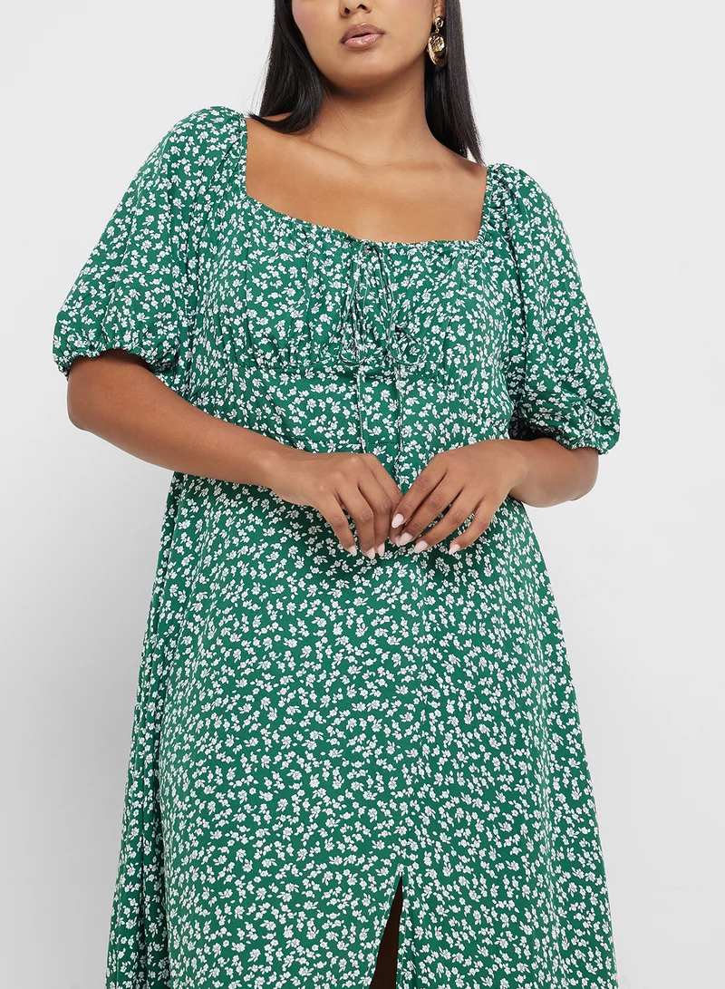 Ella Plus Floral Print Dress