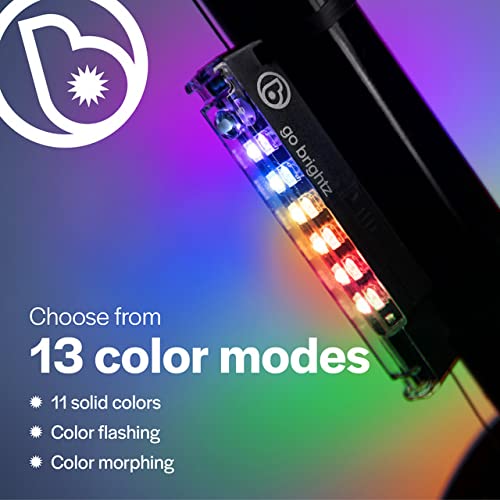Brightz GoBrightz LED Bicycle Frame Accessory Light, Color Morphing - Image 3