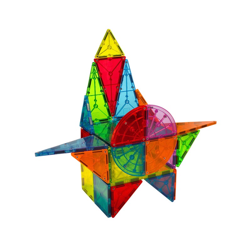 MAGNA-TILES Metropolis 110-Piece Magnetic Construction Set, The ORIGINAL Magnetic Building Brand - Image 5