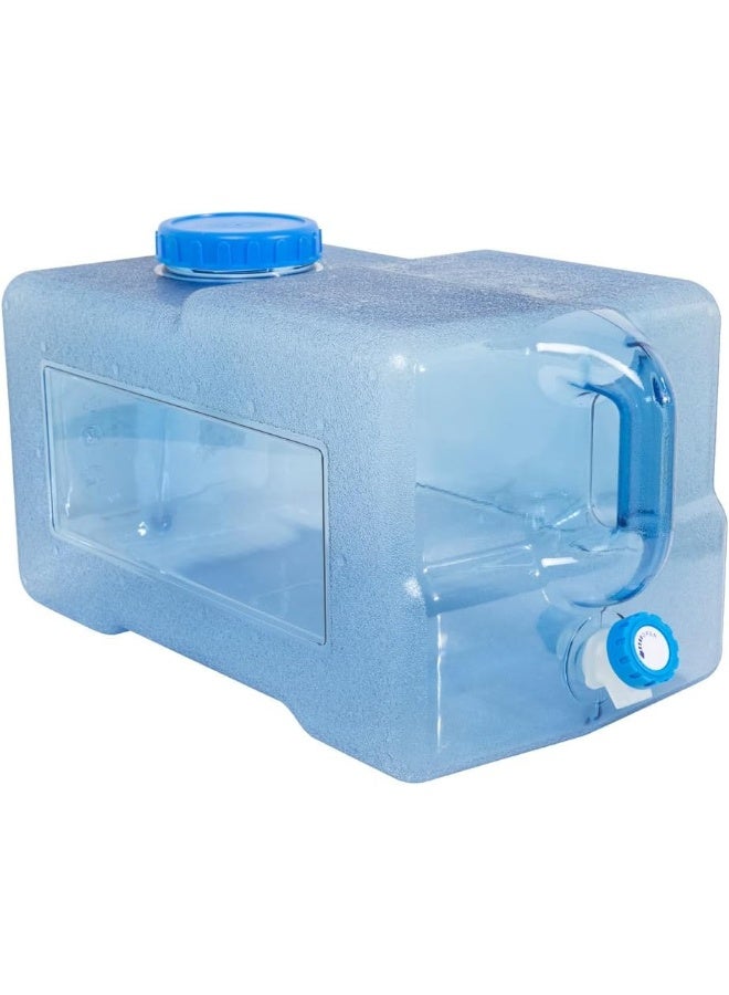 السنيدي جالون مياه ازرق شفاف سعة 22 لتر - Image 1