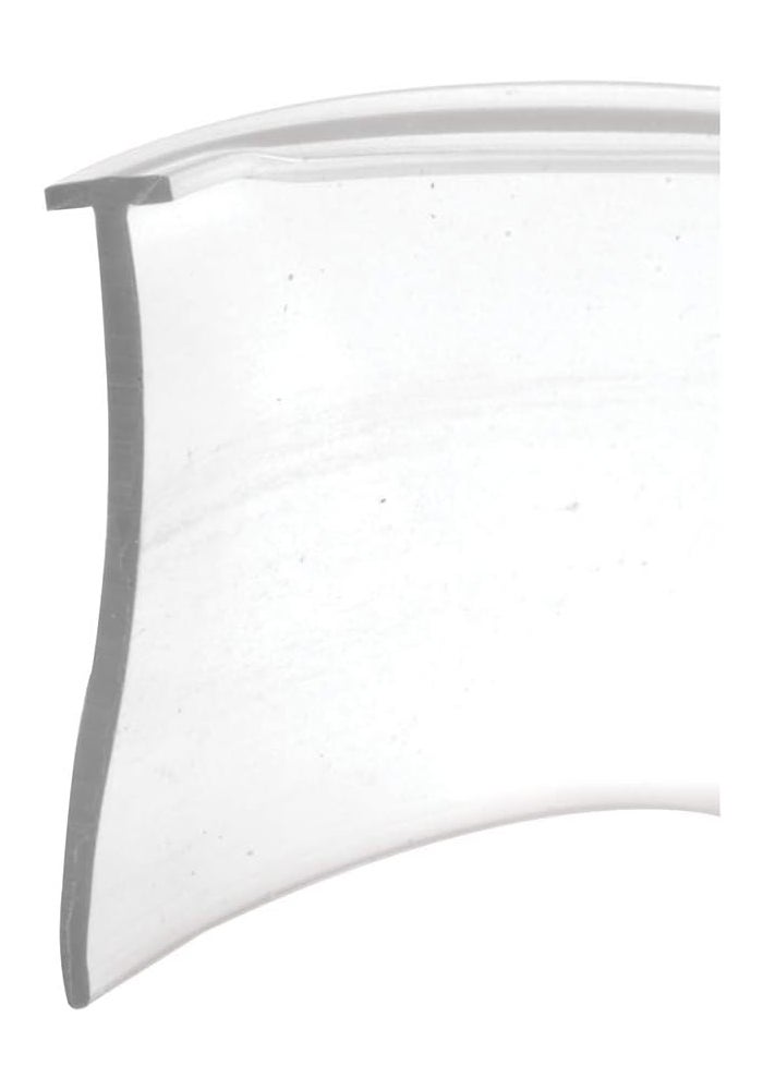 Prime-Line M 6211 Shower Door Bottom Sweep, 36 In. x 1 In. Vinyl Strip, Clear - Image 1