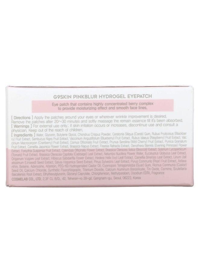 G9SKIN G9skin, Pink Blur Hydrogel Eyepatch, 100 g  - Image 3
