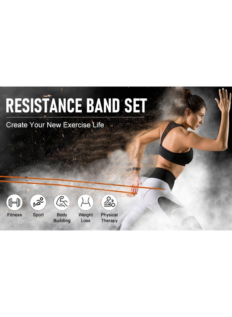 Lordex Pull up Bands, Pull Up Assistance Bands, Resistance Bands Set, Exercise Bands, Workout for Resistance Training, Physical Therapy, Home Workouts Bands - Green - Image 4