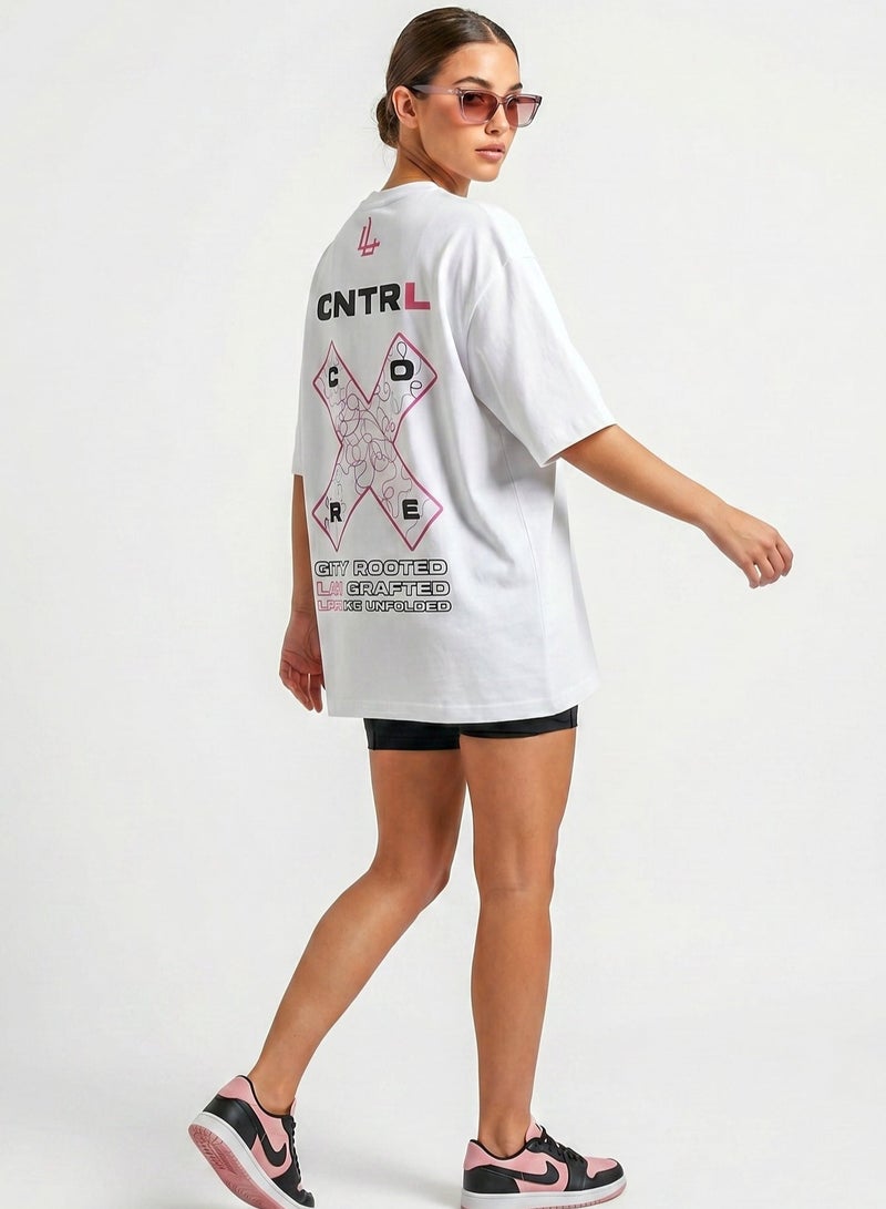 LOUKLAD Louk•Lad | Lady Louk CNTRL Oversized 100% Cotton Tee - Image 1