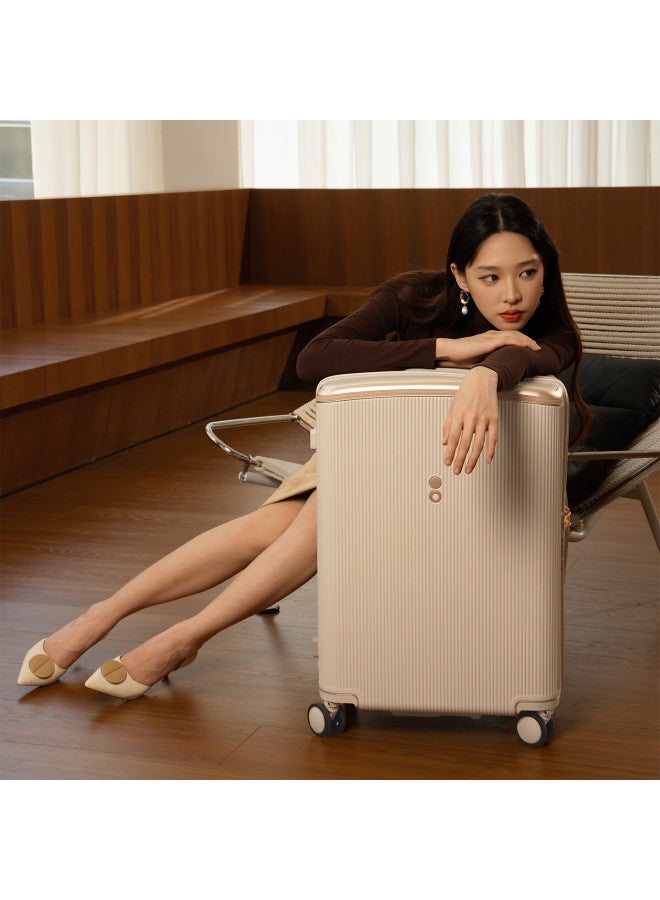 Echolac Dynasty Three-generation Light Luxury High-quality Luggage, Large Capacity Password Lock Suitcase, Scratch-resistant And Wear-resistant Trolley Case Pc301 - Image 3