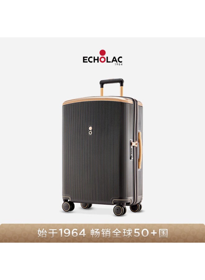 Echolac Dynasty Three-generation Light Luxury High-quality Luggage, Large Capacity Password Lock Suitcase, Scratch-resistant And Wear-resistant Trolley Case Pc301 - Image 1
