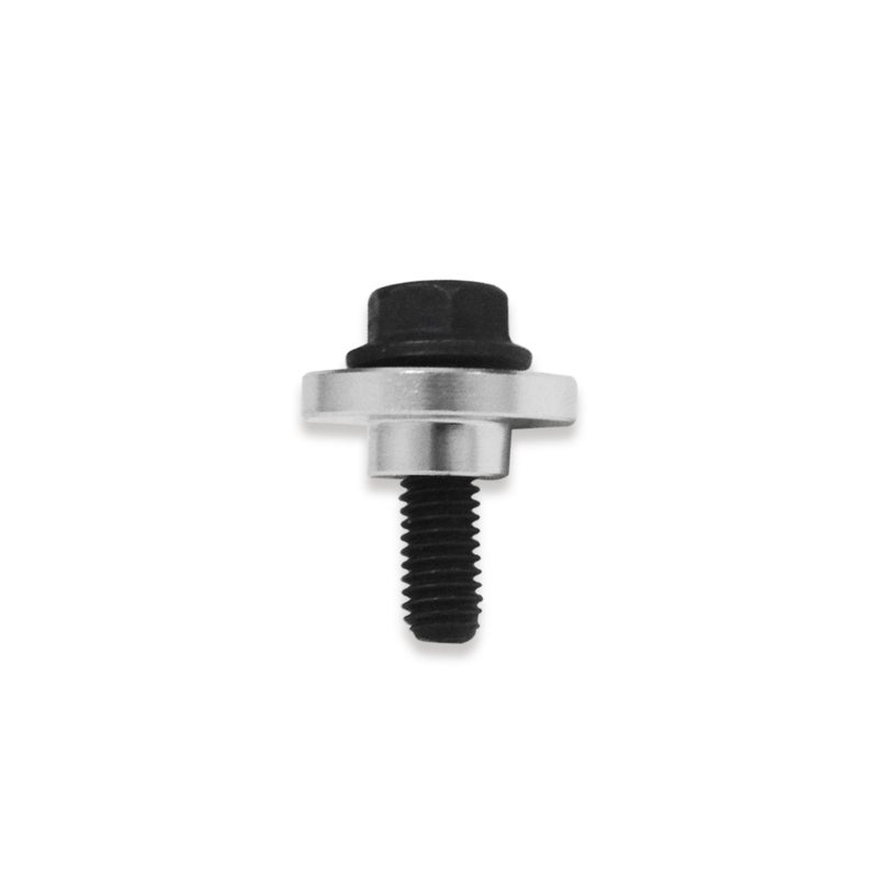 Oil Diverter Barbell: Silver Aluminum With Excellent Durability Corrosion Resistance - Barbell-Shaped Design For Secure Fixation Oil Pickup Tube Hold Down for GM Gen III & IV LS Engines - Image 5