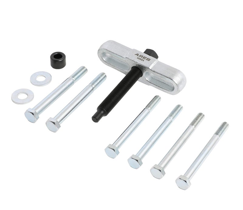 ARES 1202411Piece Steering Wheel Puller Set  Use on Vehicles with 4Inch Hubs  Tempered Drop Forged Steel Construction