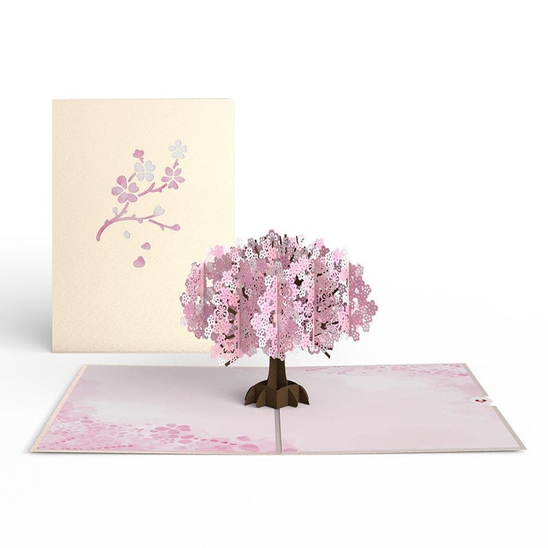 Lovepop Everyday Pop-Up Card for Her and Him- 3D Thinking of You Greeting Cards for Boys, Girls, Men, Women - 5" x 7" Cherry Blossom - Blank Note Card & Envelope Included - Image 1