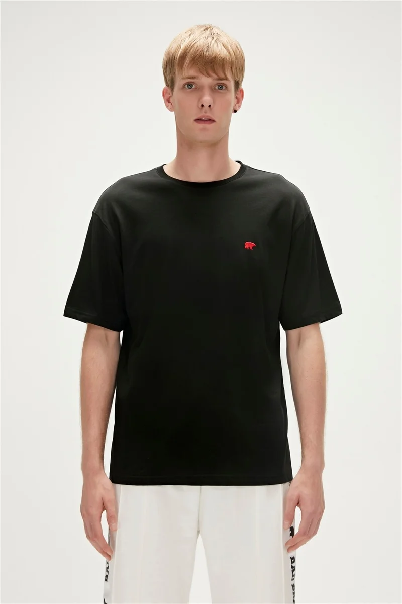 باد بير Birthday Oversize T-Shirt Black Basic Men's T-Shirt10