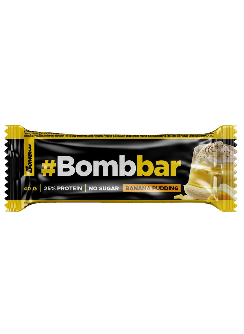 BOMBBAR Protein Bar Banana Pudding 1 Bar 